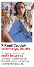 Kamil Cebulski Wprost Kamil Cebulski Wprost